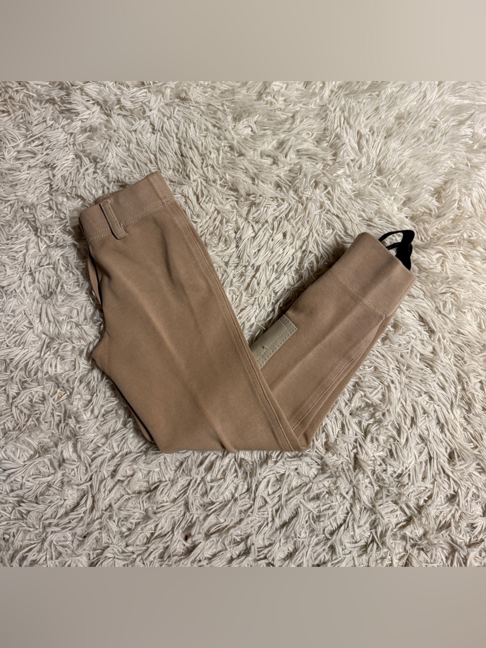 Child’s Size 4R Tan Equistar Knee Patch Horseback Riding Jodphur Breeches
